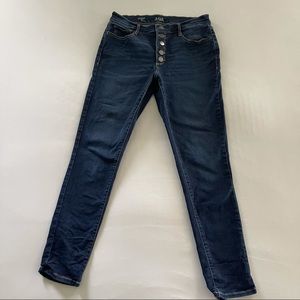 a.n.a Button-fly Skinny Jeans